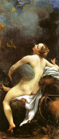 "Io e Zeus", Correggio, 1531