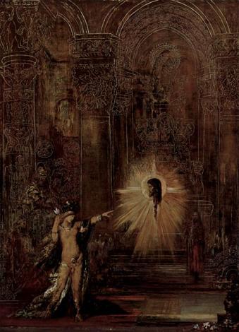 "La aparición", Moreau, 1875