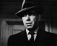 Humphrey Bogart como Marlowe en  "The Maltese Falcon" (1941), John Huston