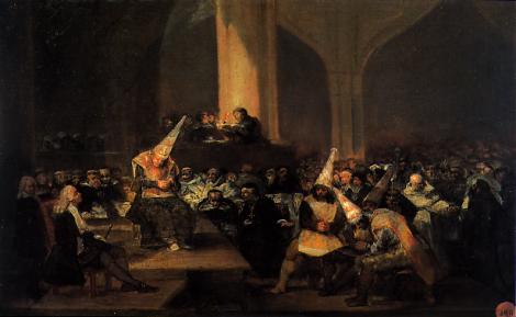 Goya, "La Inquisición", 1812 (aprox.)