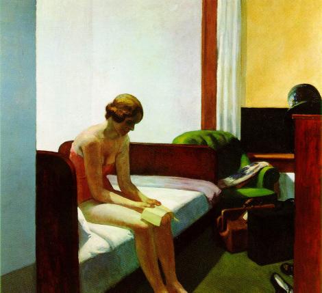 Edward Hopper, "Hotel Room", 1931