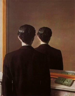 René Magritte, "La reproduction interdite", 1937