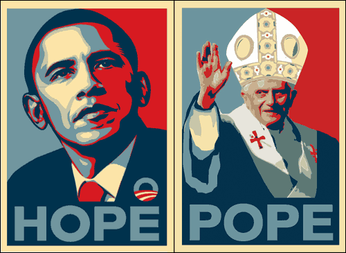http://animalnewyork.com/pope-print/ http://www.stemcelldaily.com/es/obama-at-odds-with-pope-and-churches/