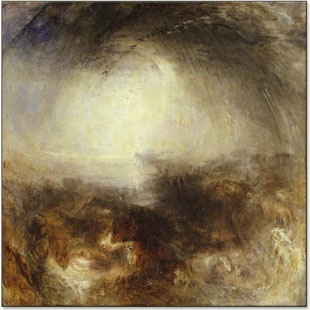 J.M.W. Turner, “The Evening Before the Deluge”, 1843 J.M.W. Turner, “The Evening Before the Deluge”, 1843